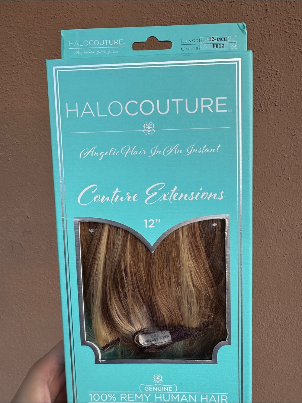 HaloCouture 12" Couture Hair Extensions - Light Brown Blonde